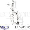 Grohe Essence Bidet Mixer S-Size Spares